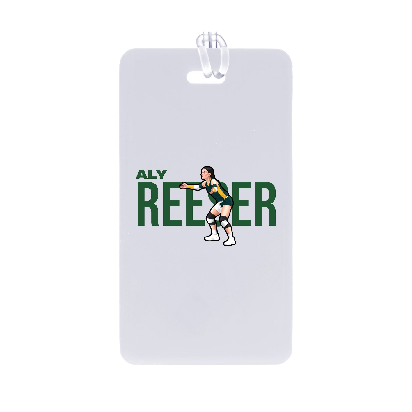 Bag Tag — Player Name in Classic