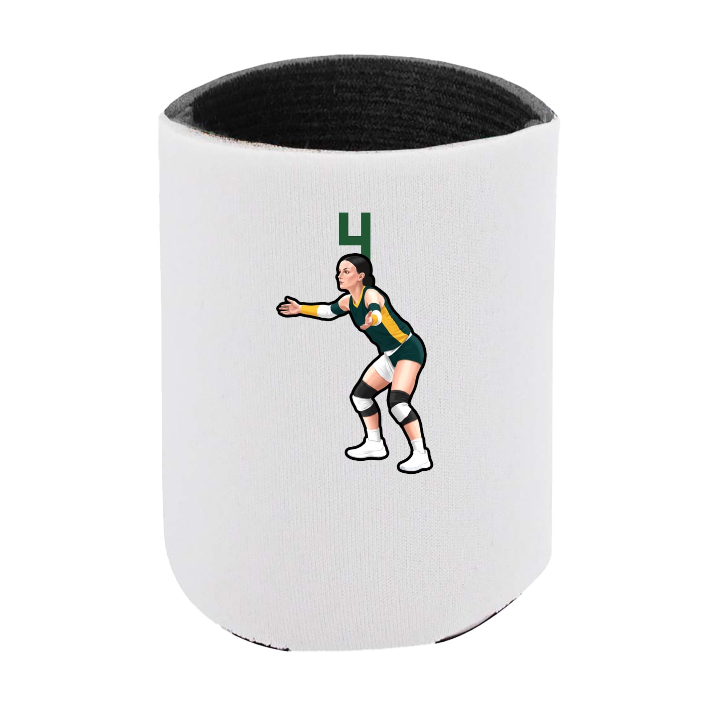 Can Holder — Number Top in White