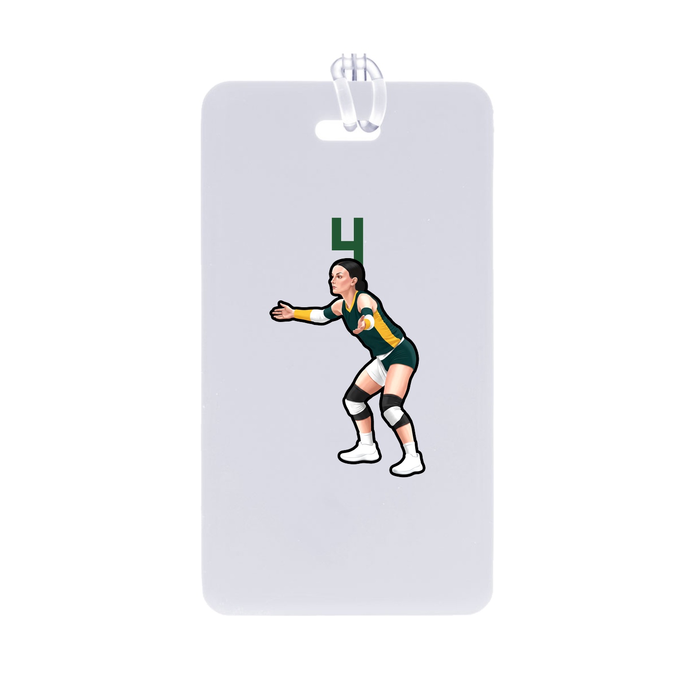 Bag Tag — Number Top in Classic