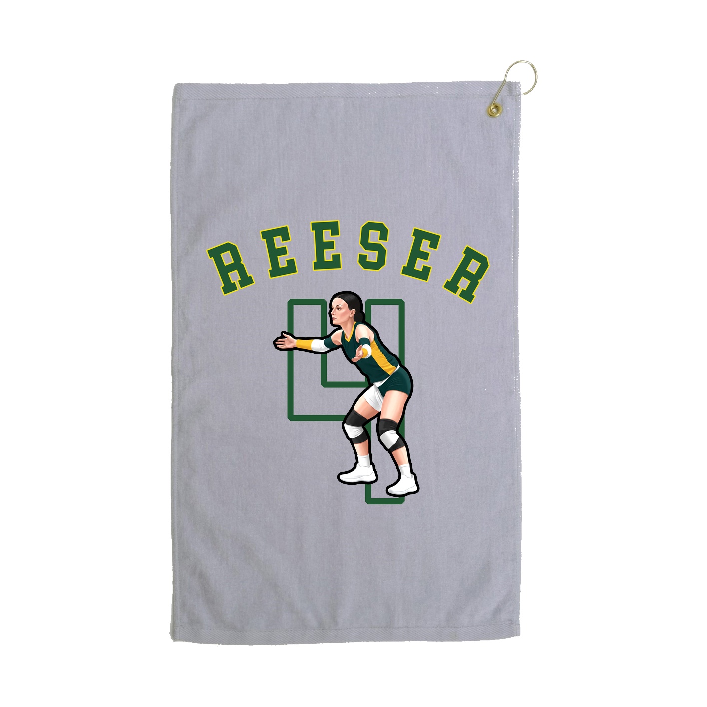 Golf Towel — Shirsey Arch in Grey