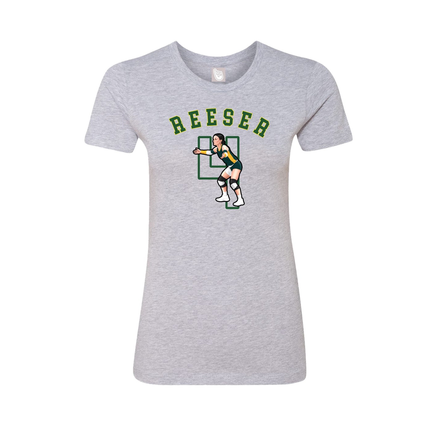 Womens Tee — Shirsey Arch in Grey