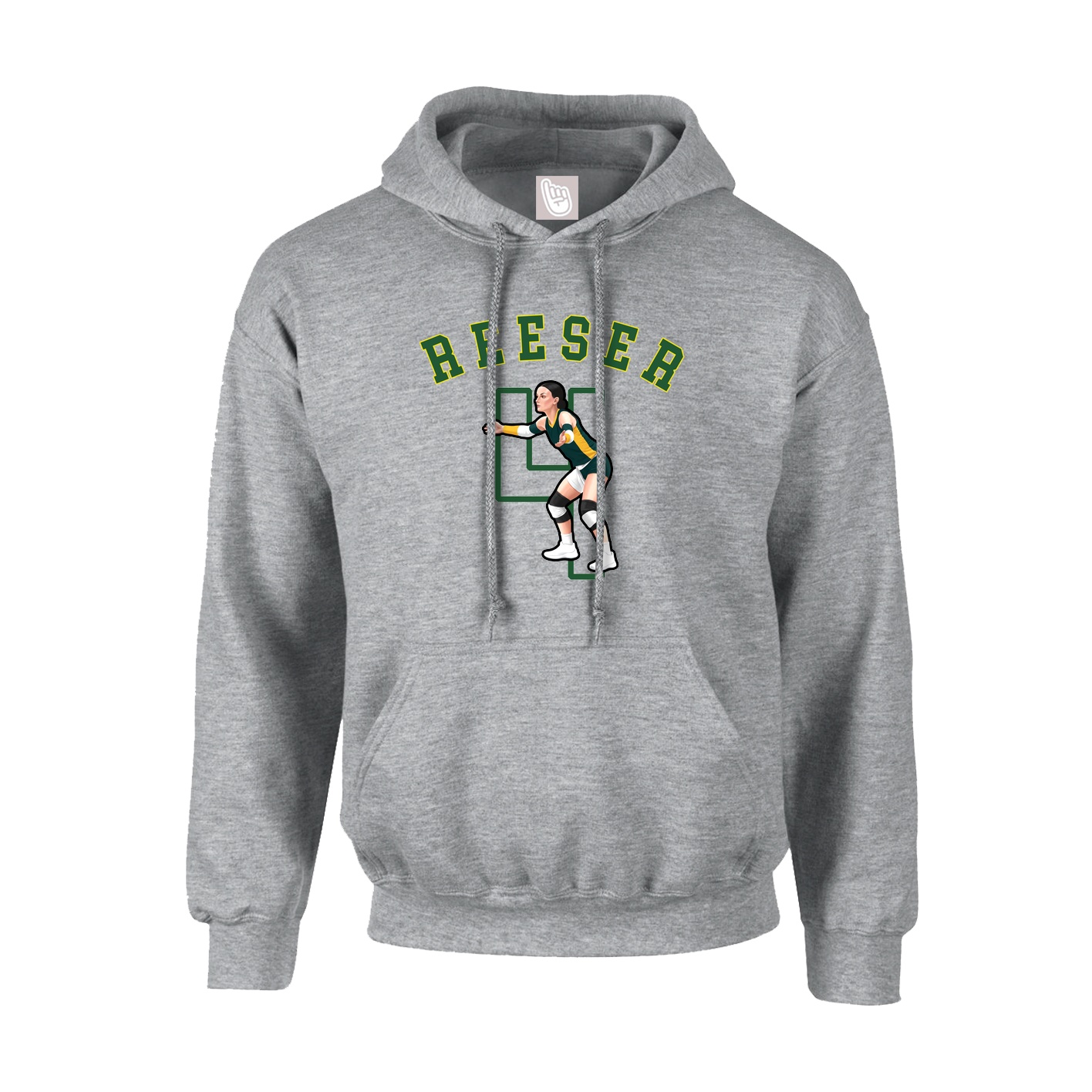 Hoodie — Shirsey Arch in Grey