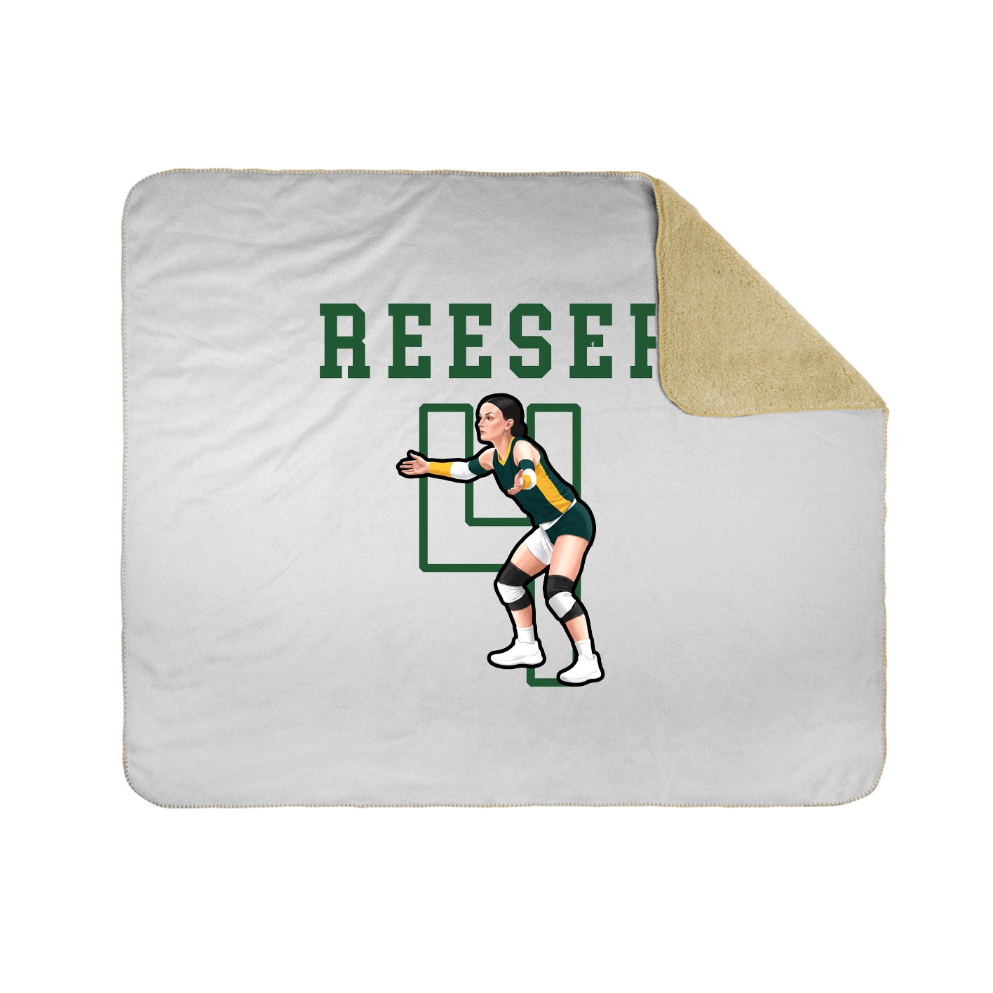 50x60 Sherpa Lined Throw Blanket