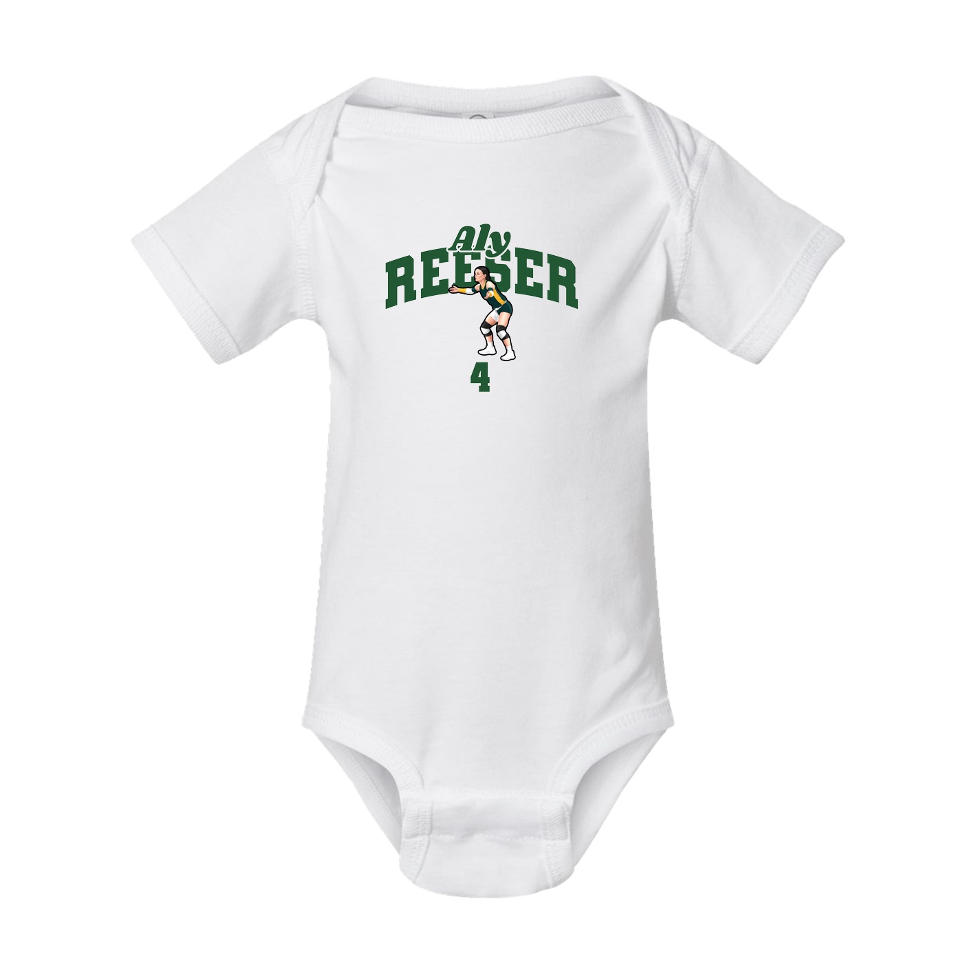 Baby Onesie — Signature Arch in White