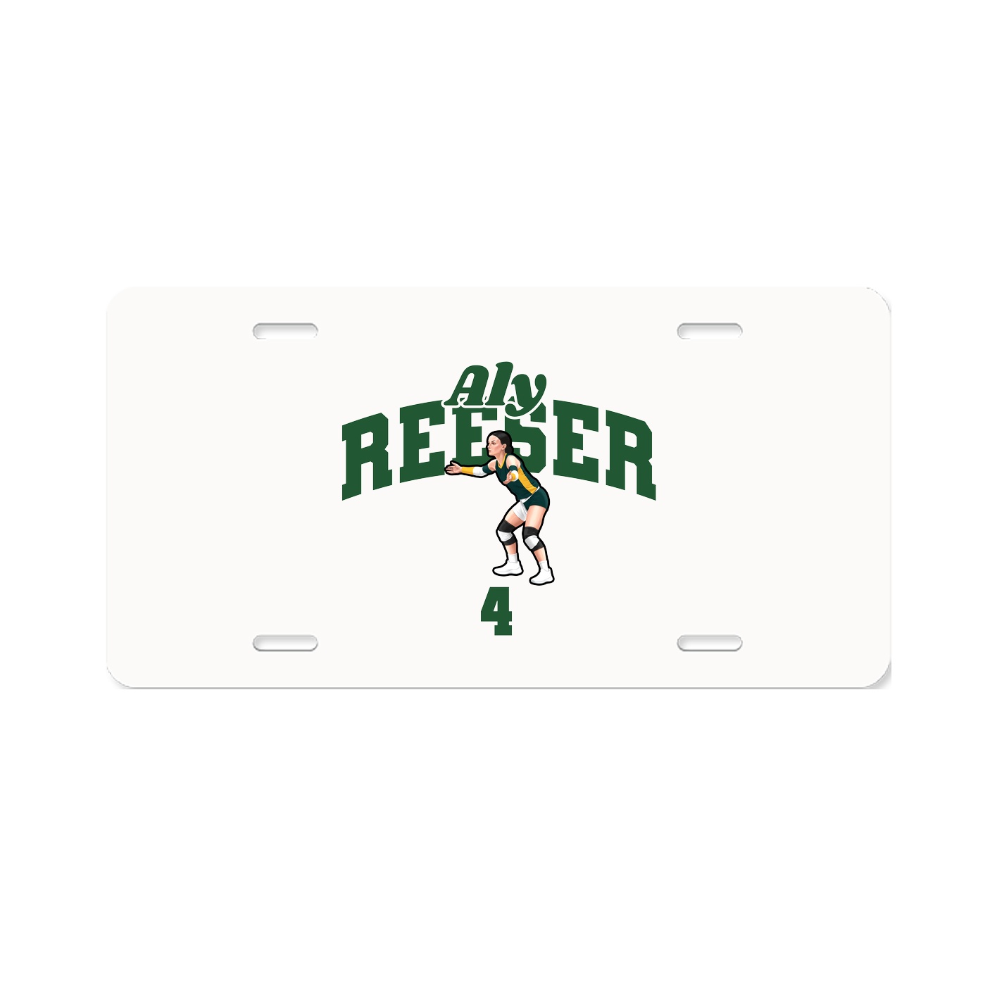 License Plate — Signature Arch in Classic
