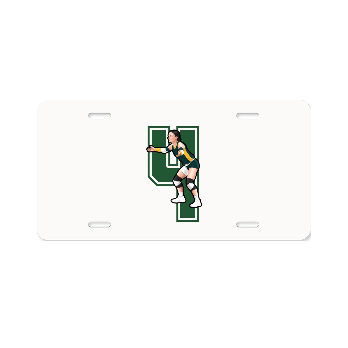 License Plate — Number in Classic