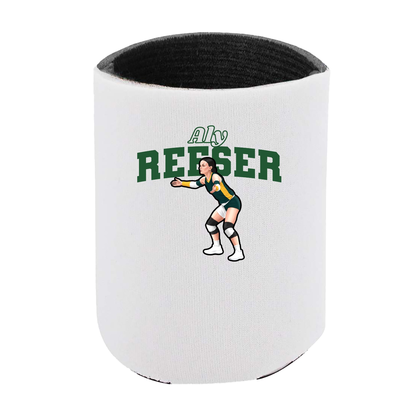 Can Holder — Name Arch in White
