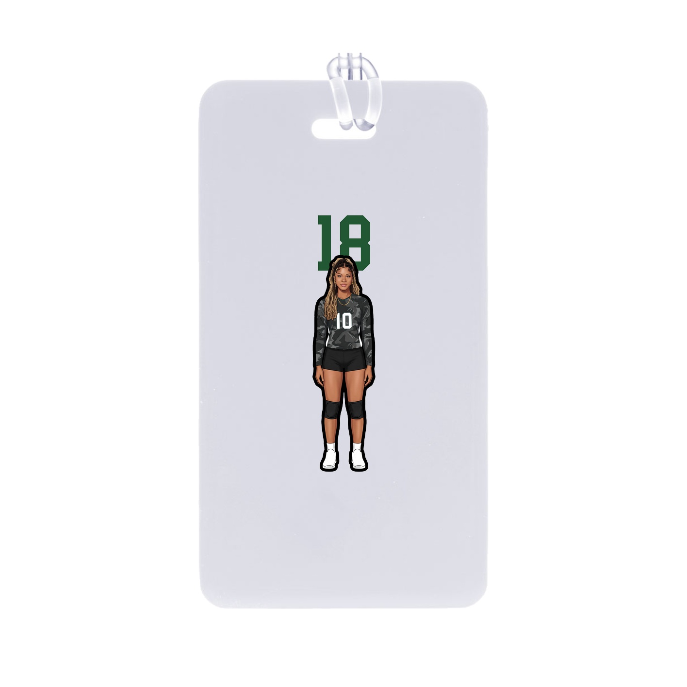Bag Tag — Number Top in Classic