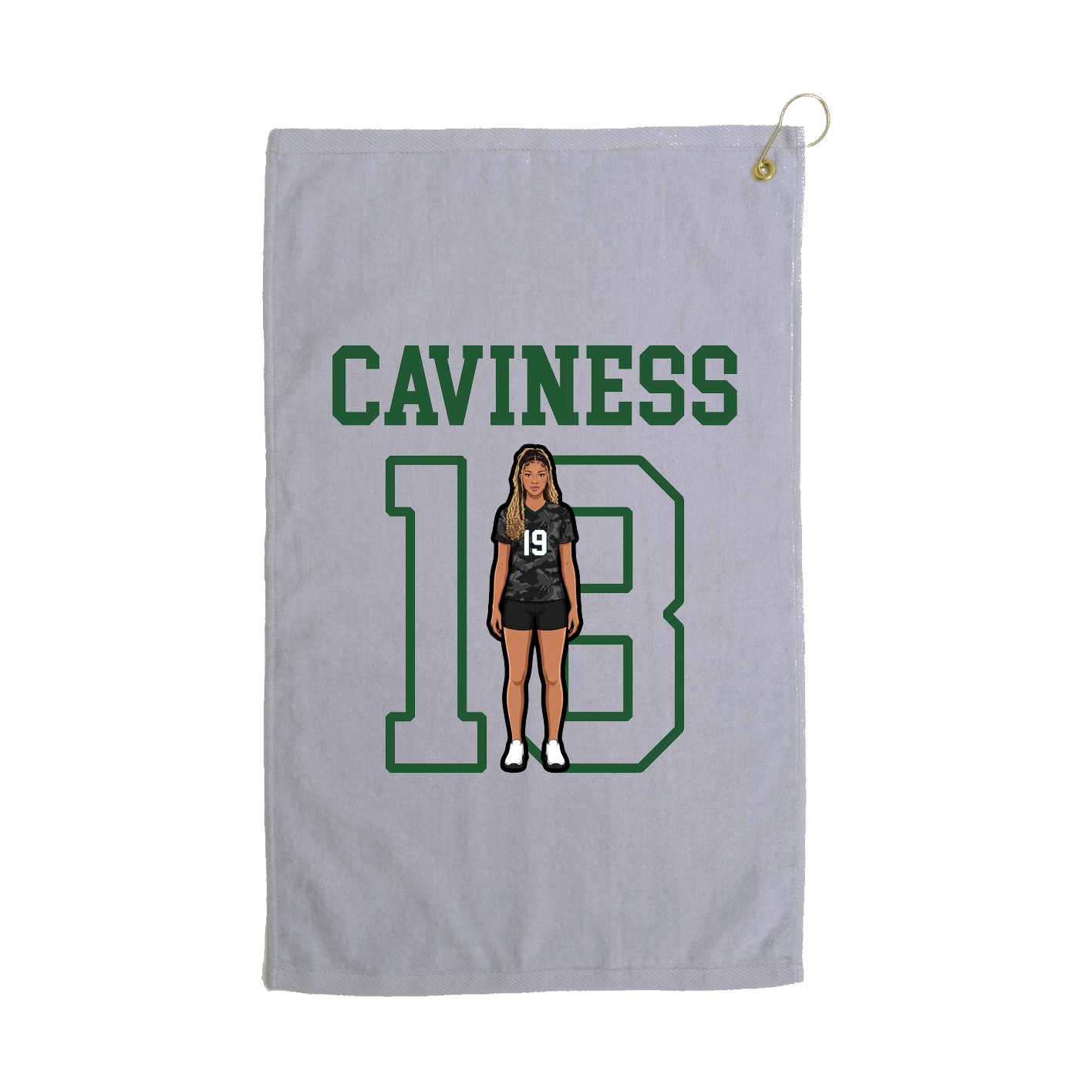 Golf Towel — Shirsey in Grey