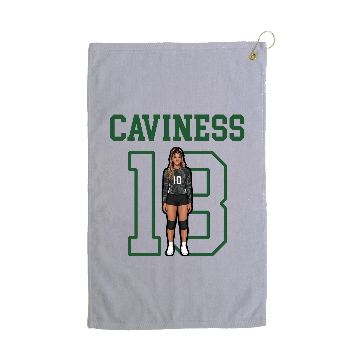 Golf Towel — Shirsey in Grey