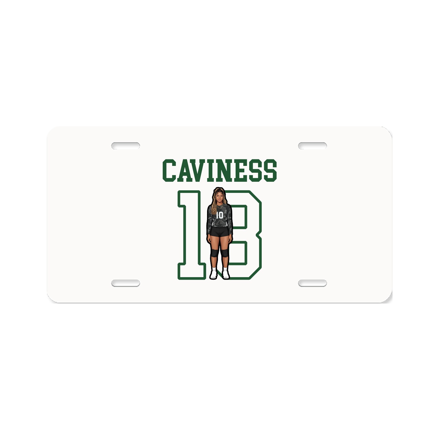 License Plate — Shirsey in Classic