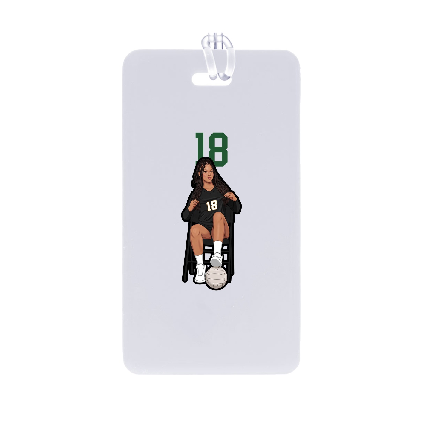 Bag Tag — Number Top in Classic