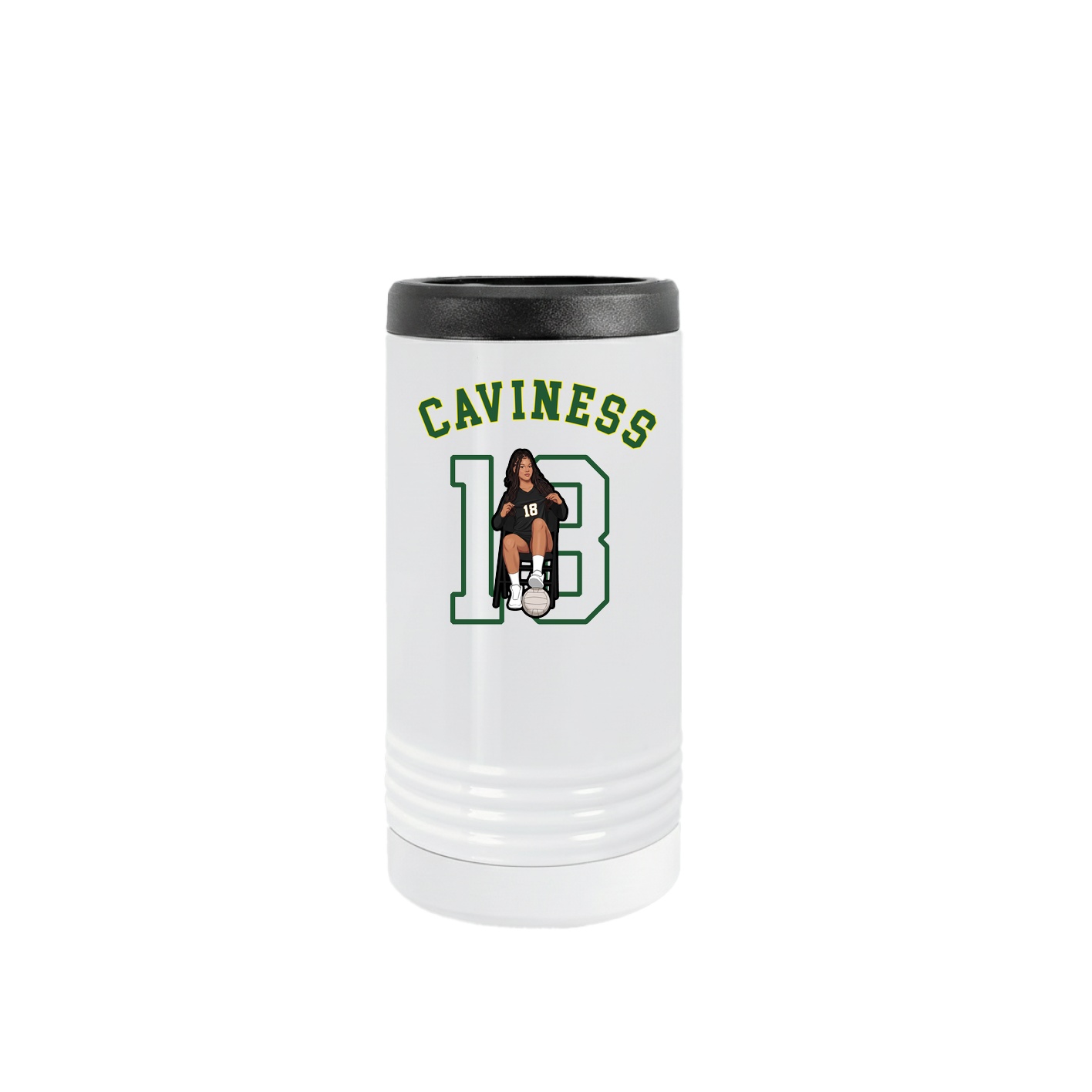 Slim Beverage Holder — Shirsey Arch in White