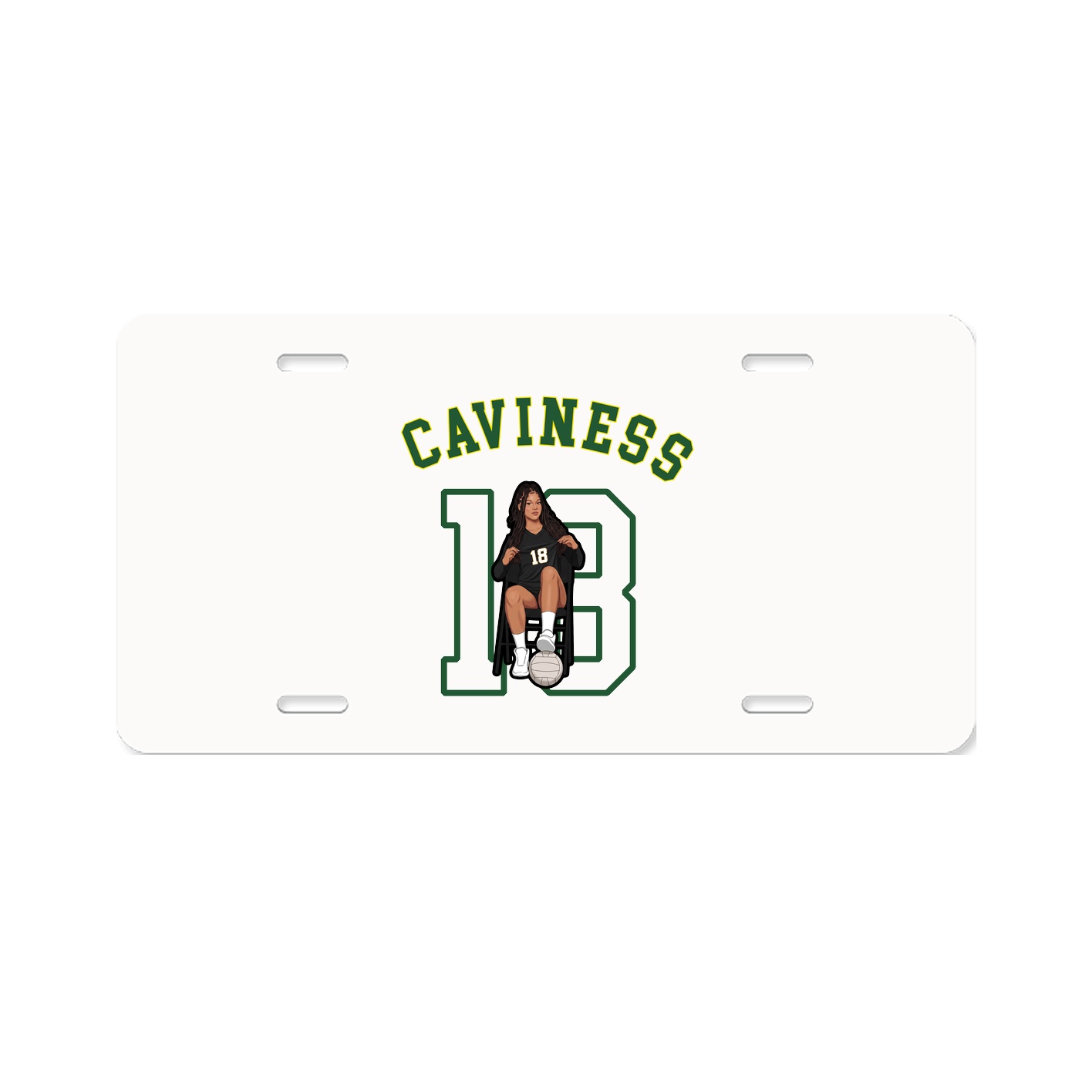 License Plate — Shirsey Arch in Classic