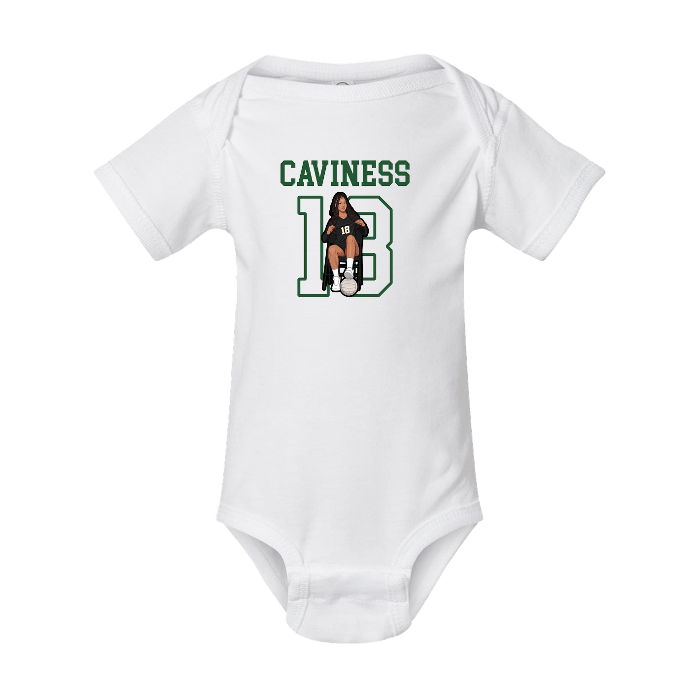 Baby Onesie — Shirsey in White