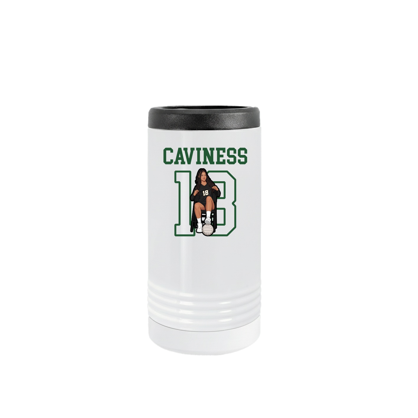 Slim Beverage Holder — Shirsey in White