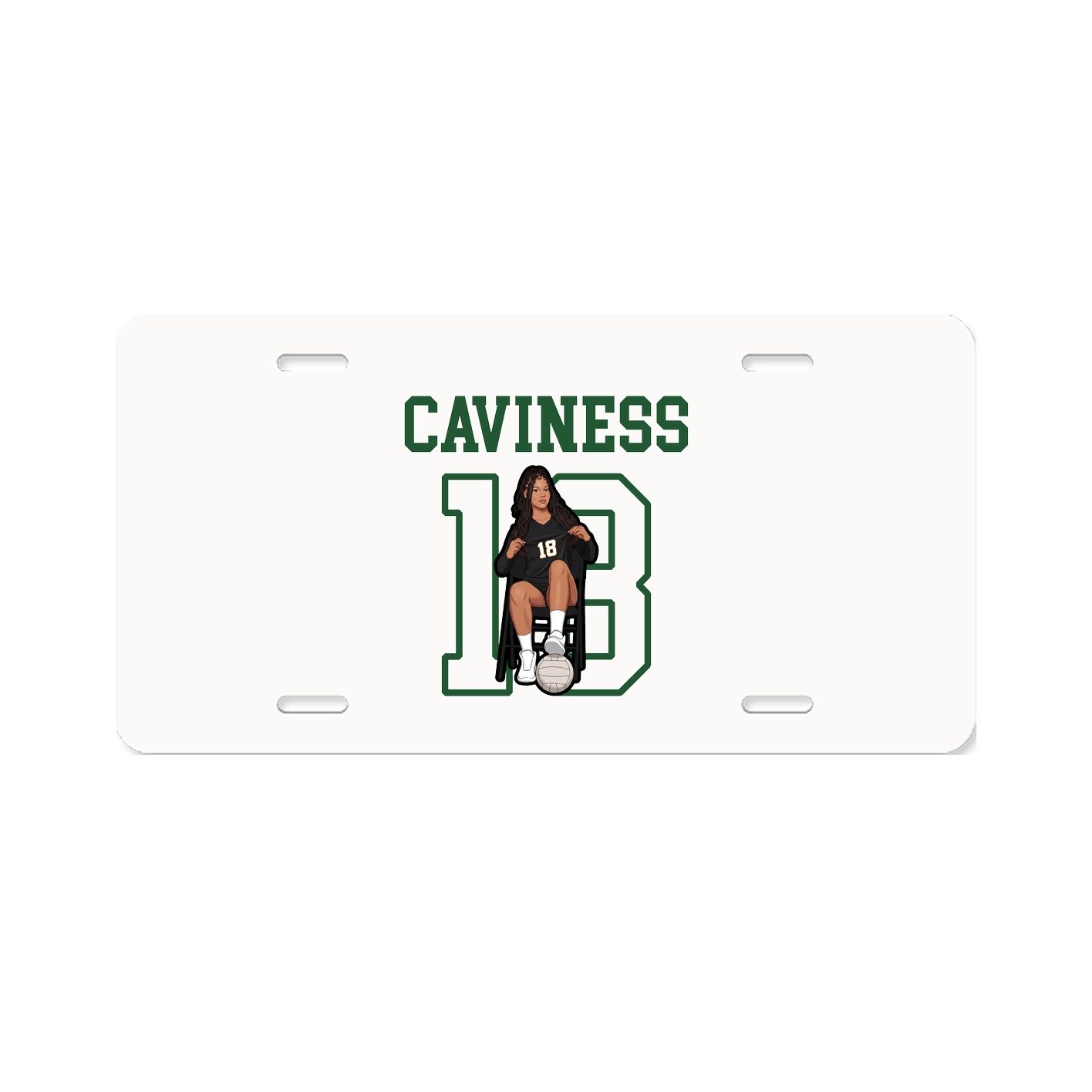 License Plate — Shirsey in Classic