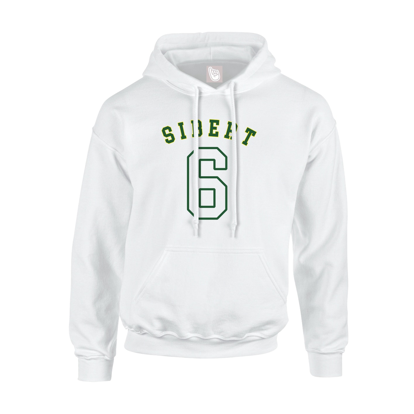 Hoodie — Shirsey Arch in White