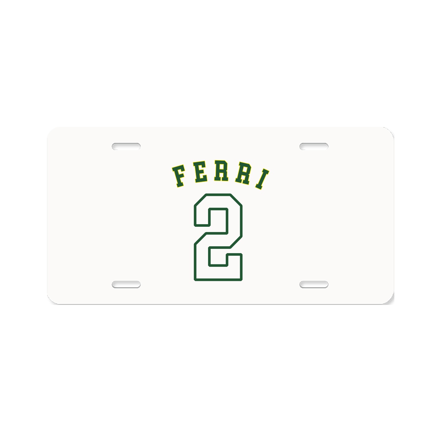 License Plate — Shirsey Arch in Classic