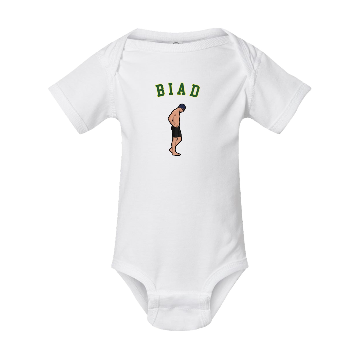 Baby Onesie — Shirsey Arch in White