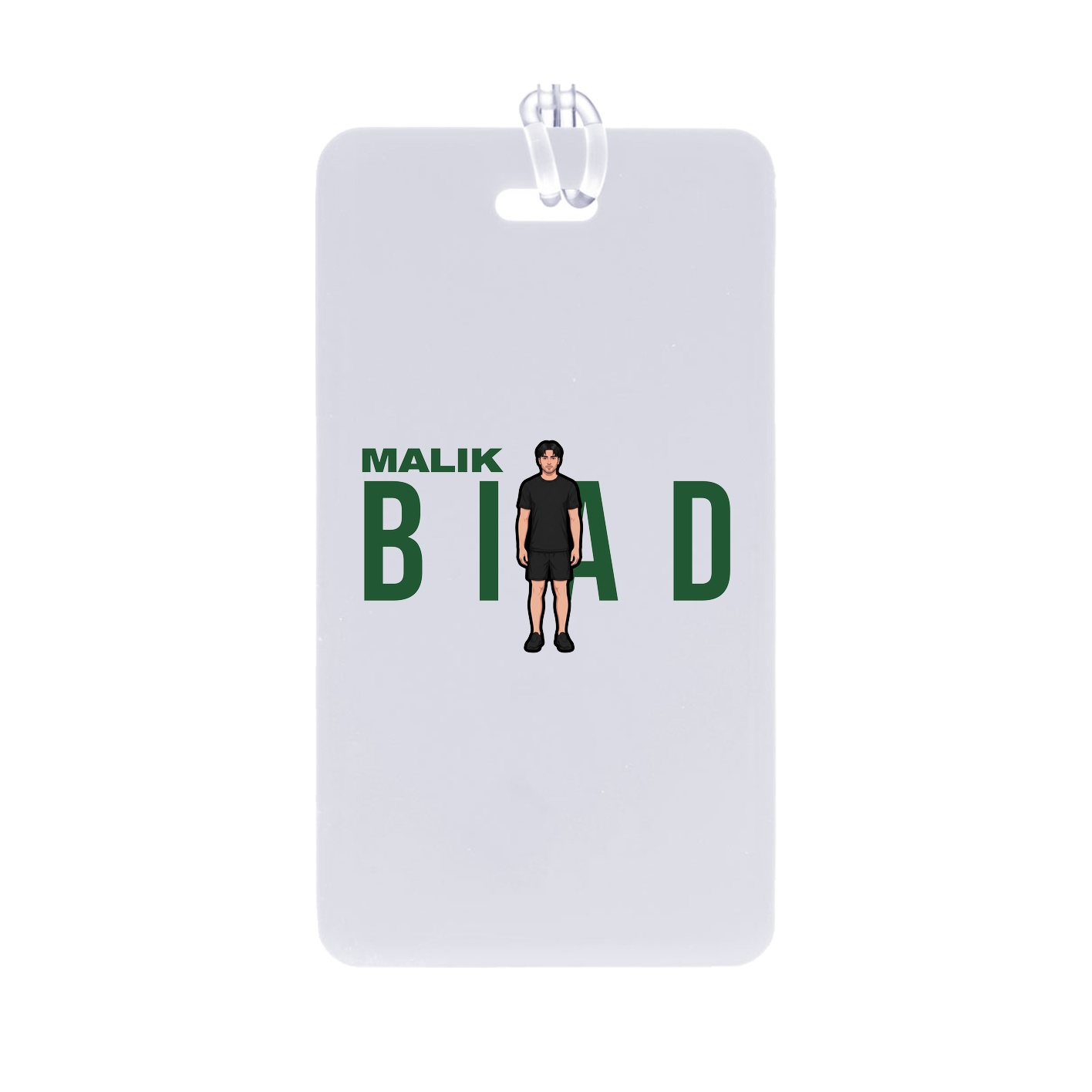 Bag Tag — Player Name in Classic