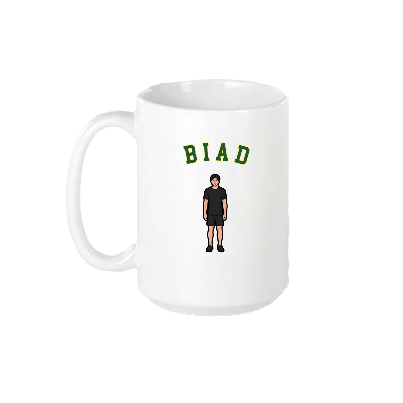15oz Coffee Mug — Shirsey Arch in White