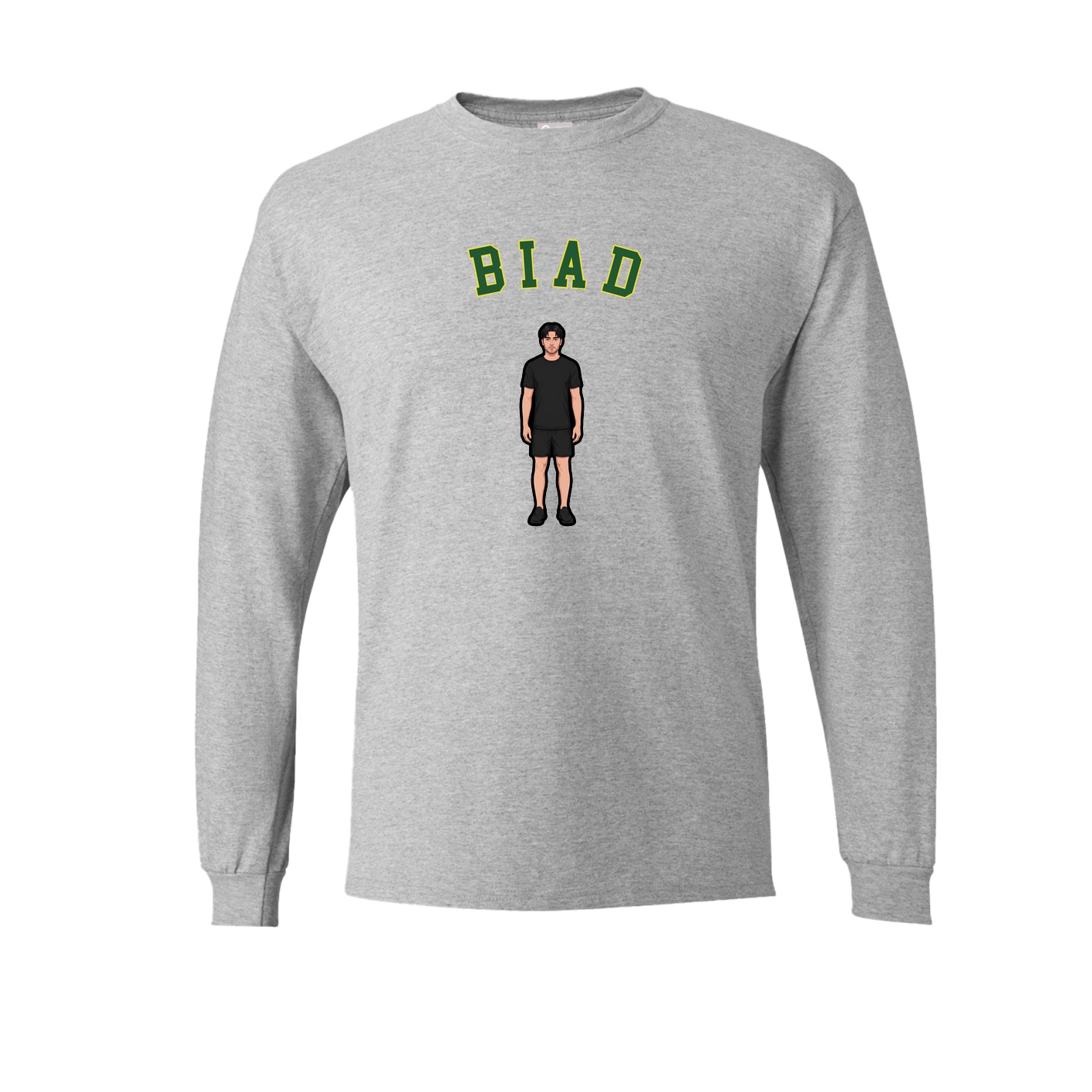 Long Sleeve Tee — Shirsey Arch in Grey