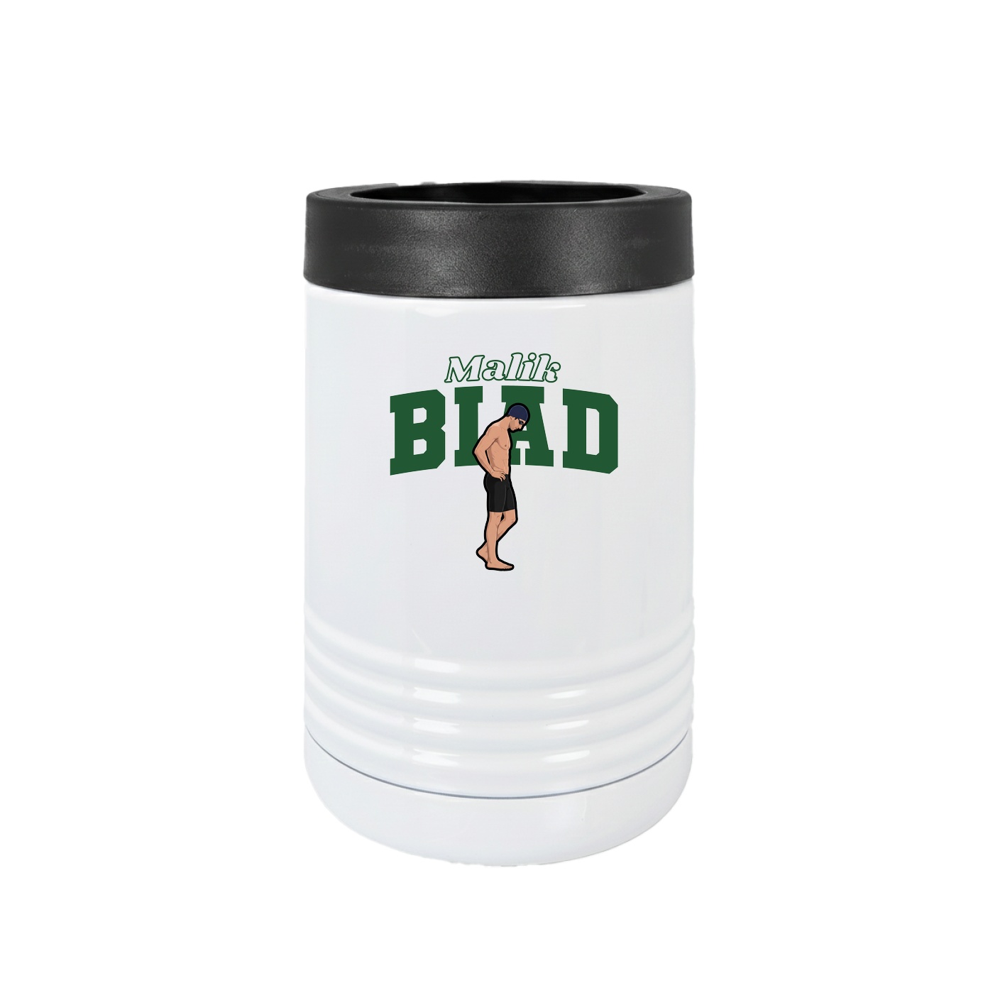Beverage Holder — Name Arch in White
