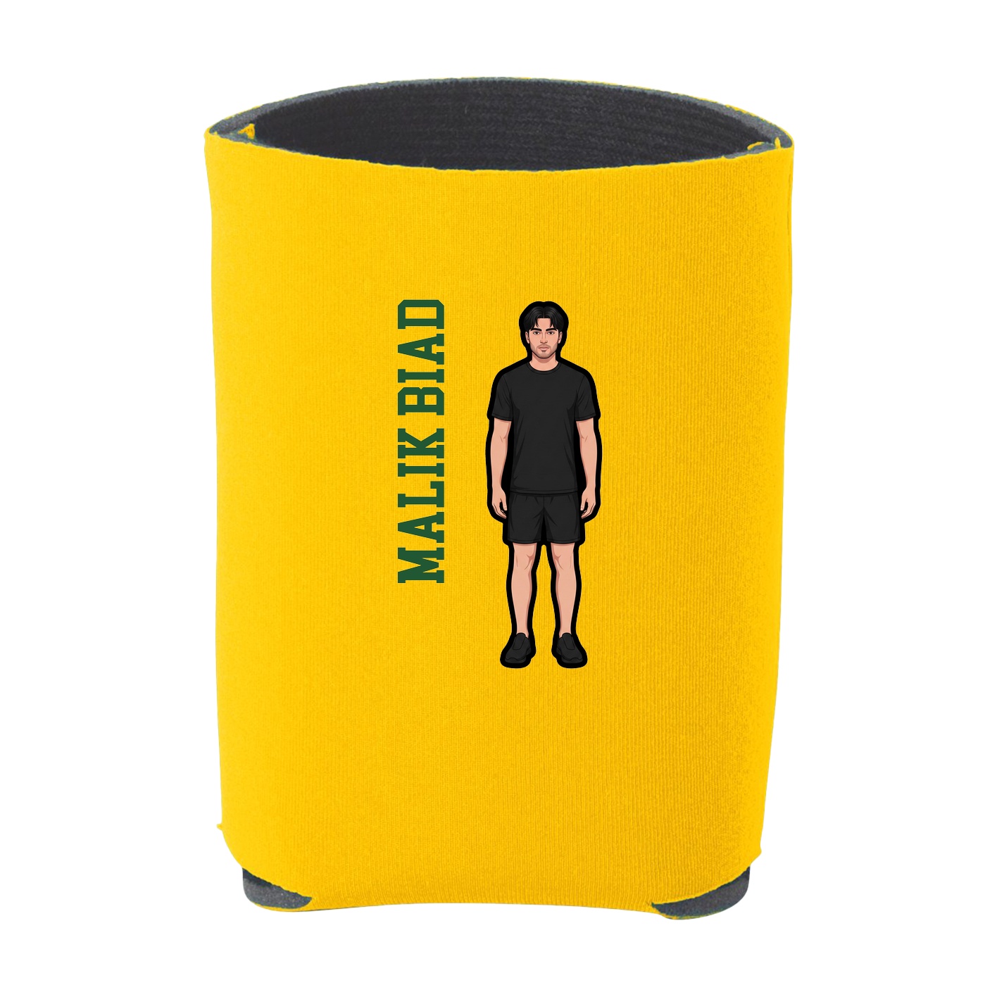 Can Holder — Name Vertical in Yellow