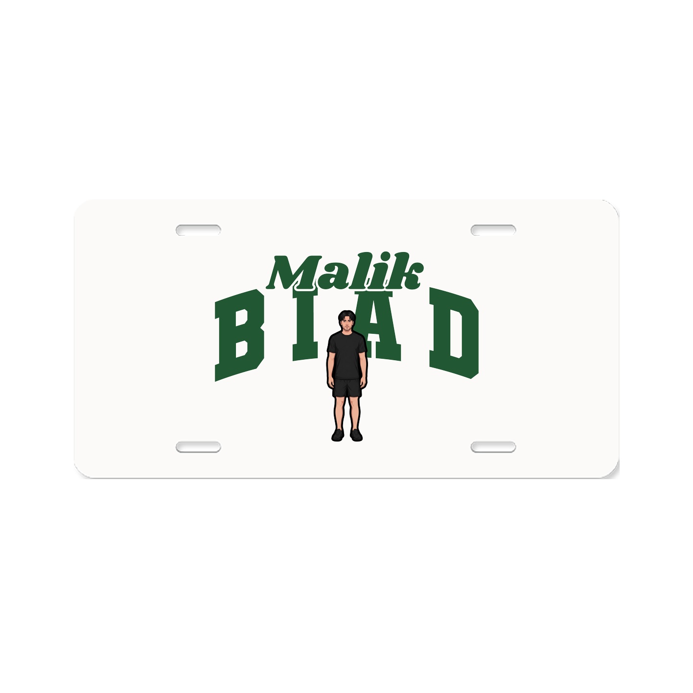 License Plate — Signature Arch in Classic