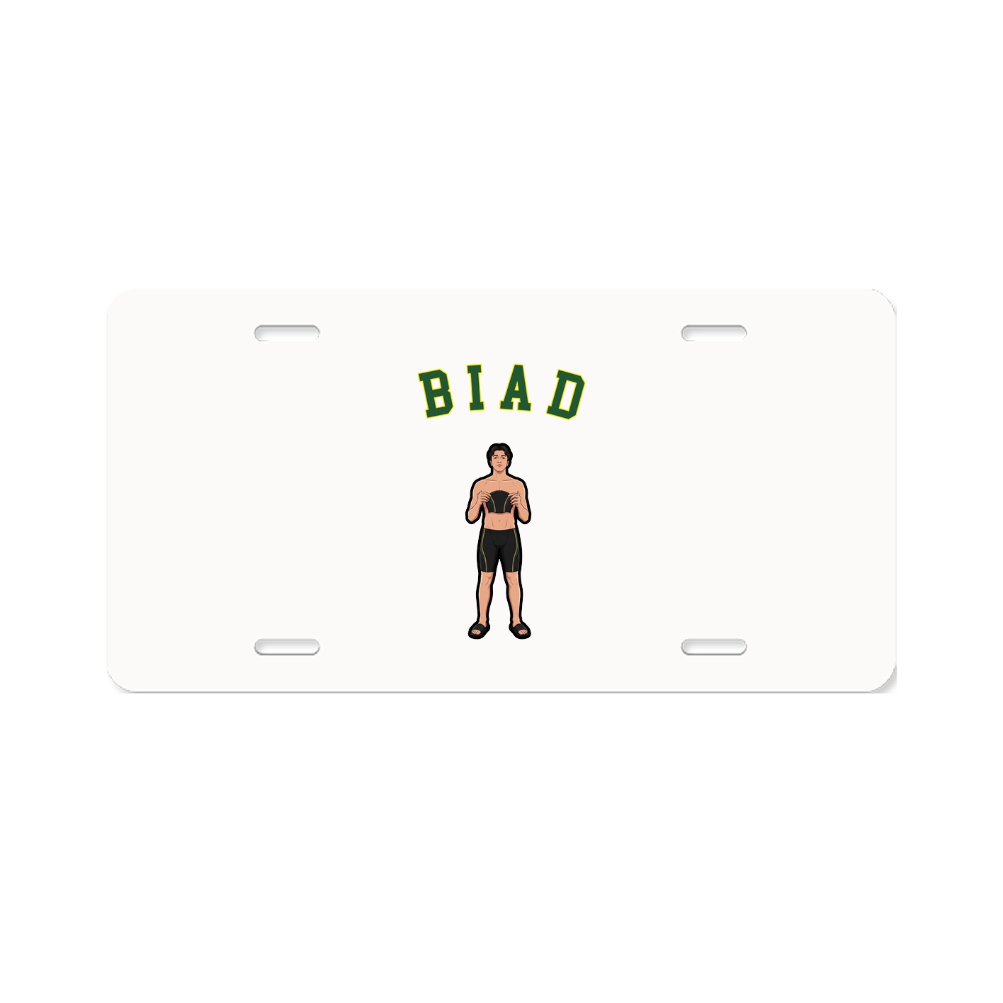 License Plate — Shirsey Arch in Classic