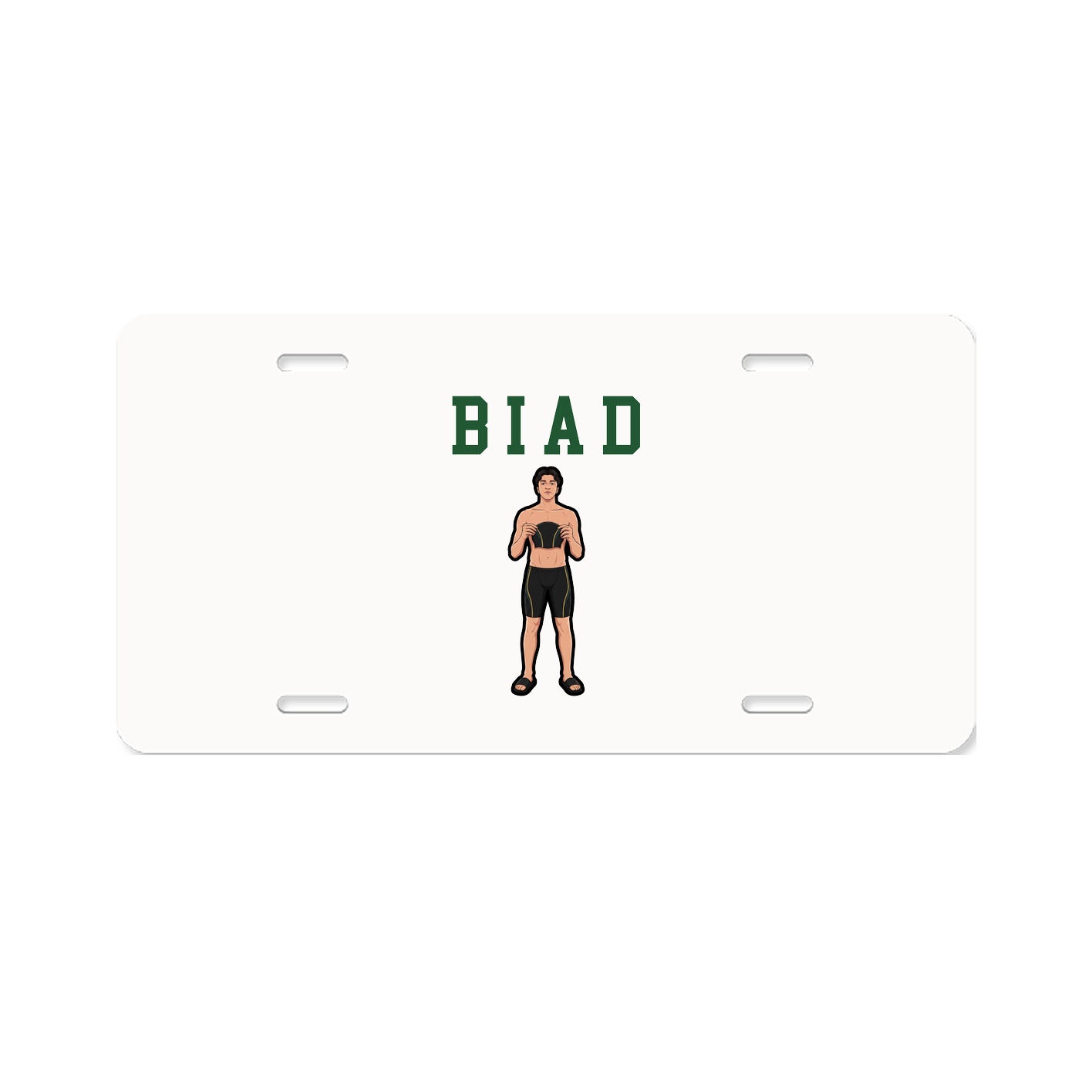 License Plate — Shirsey in Classic