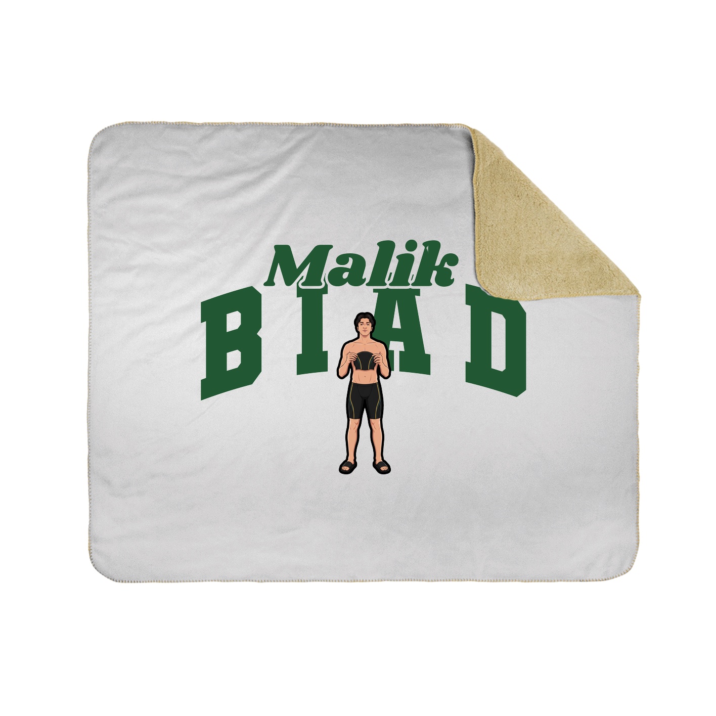 Throw Blanket — Signature Arch in White