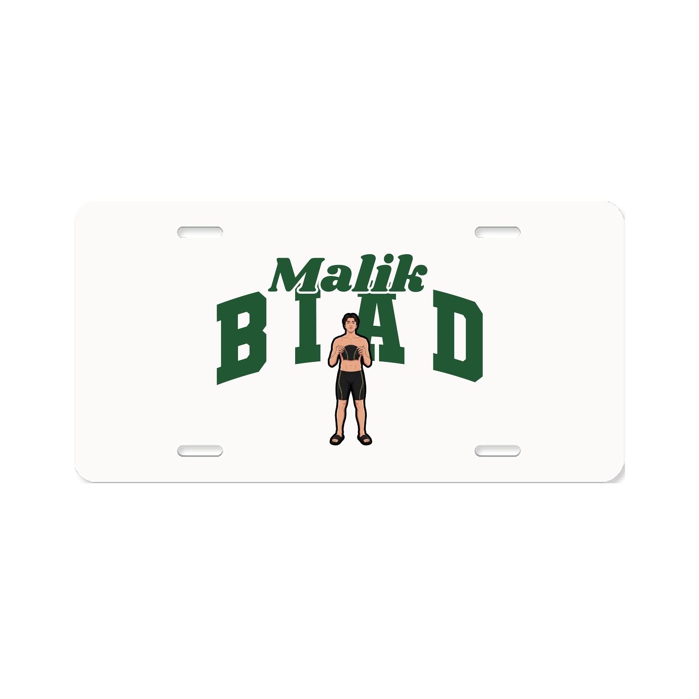 License Plate — Signature Arch in Classic