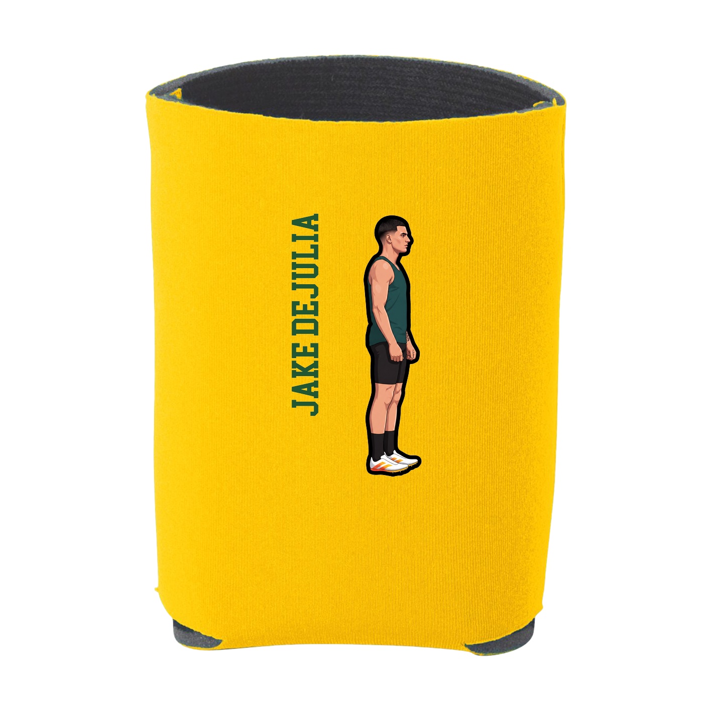 Can Holder — Name Vertical in Yellow