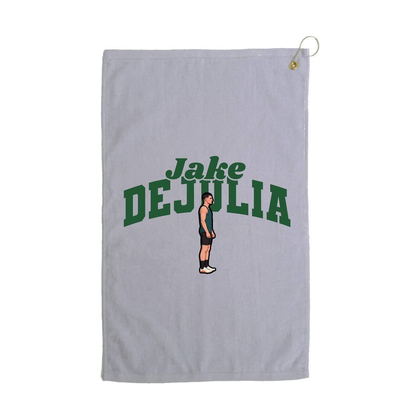 Golf Towel — Signature Arch in Grey