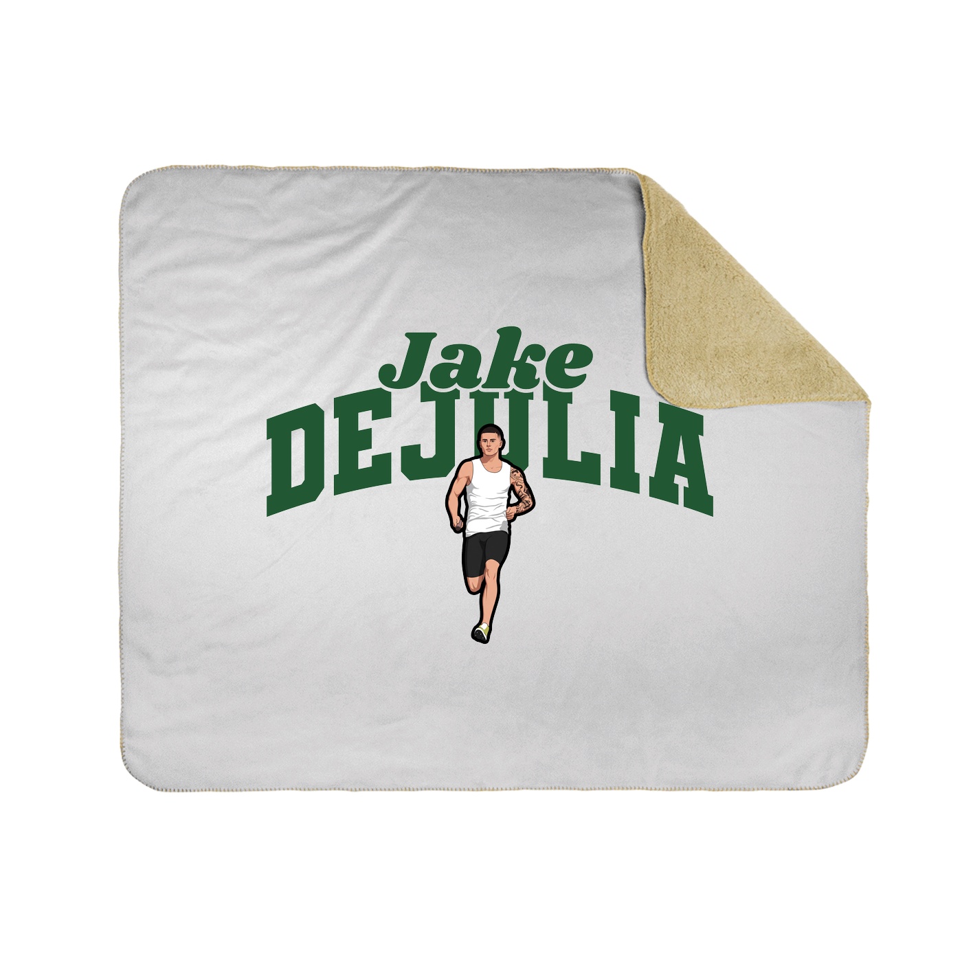 Throw Blanket — Signature Arch in White