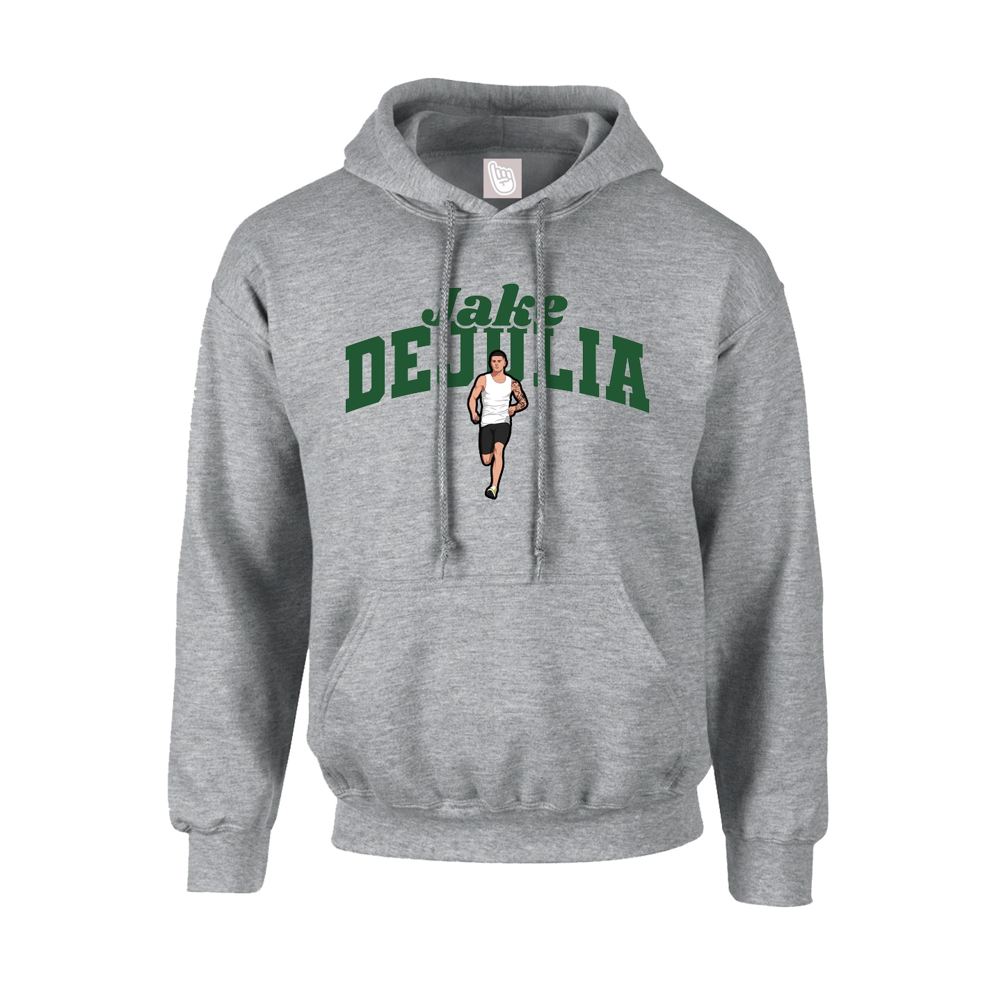 Hoodie — Signature Arch in Grey