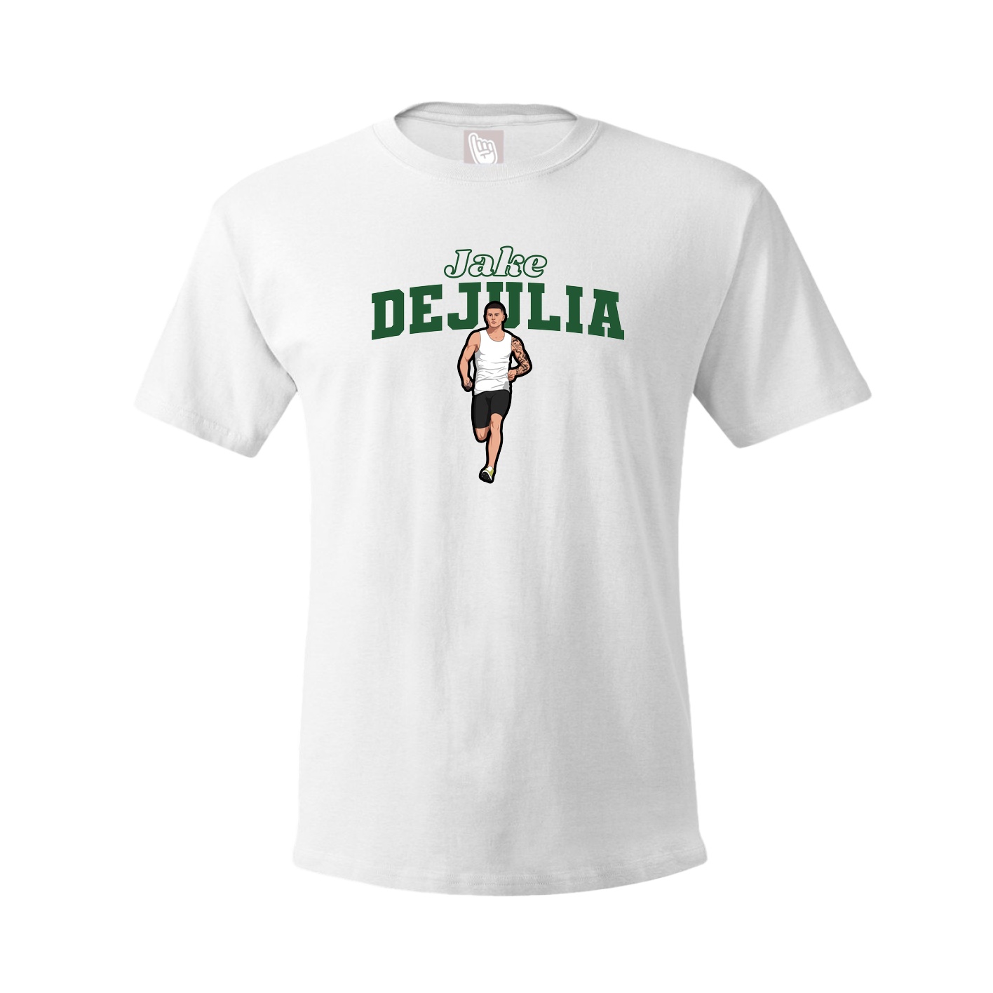Tee — Name Arch in White