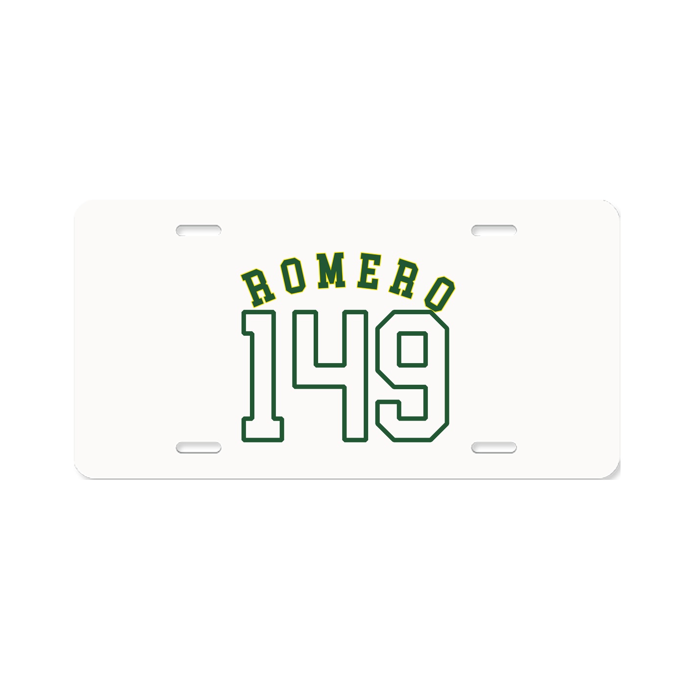 License Plate — Shirsey Arch in Classic