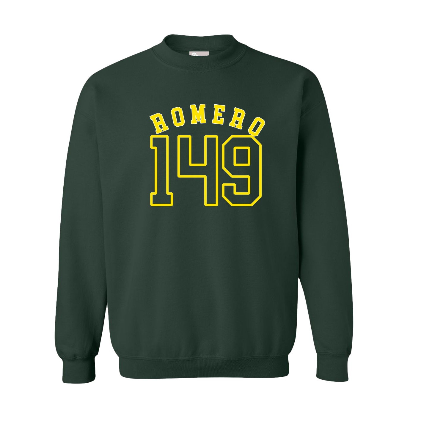 Fleece Crew — Shirsey Arch in Green