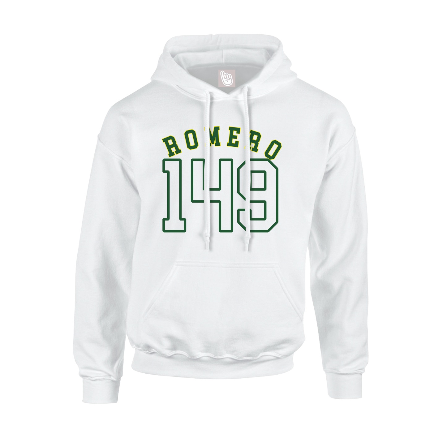 Youth Hoodie — Shirsey Arch in White