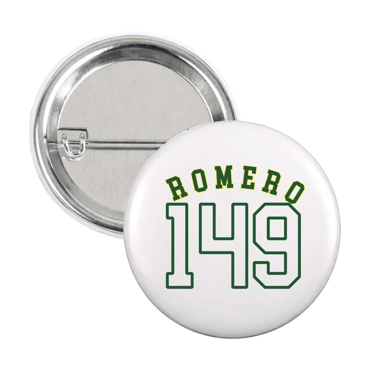 Game Day Button — Shirsey Arch in White