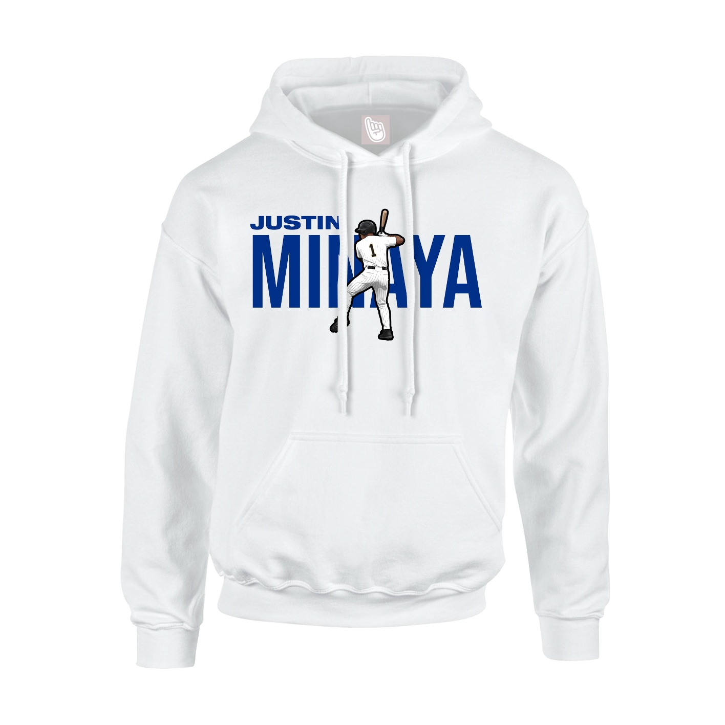 Hoodie — Player Name in White