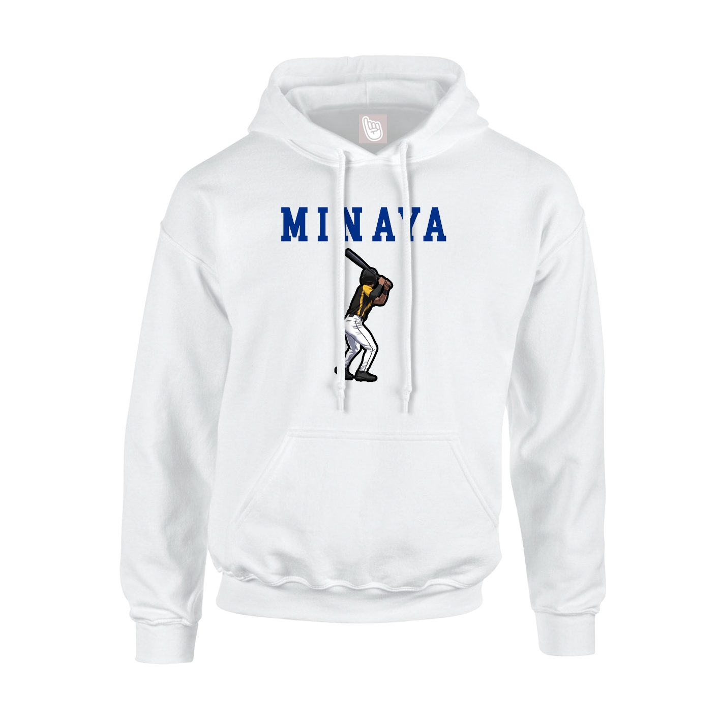 Hoodie — Shirsey in White
