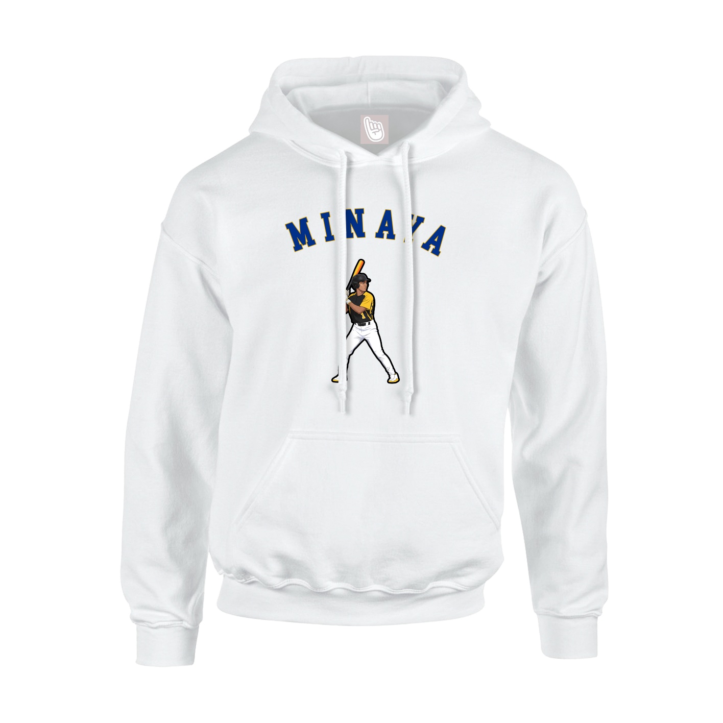 Hoodie — Shirsey Arch in White