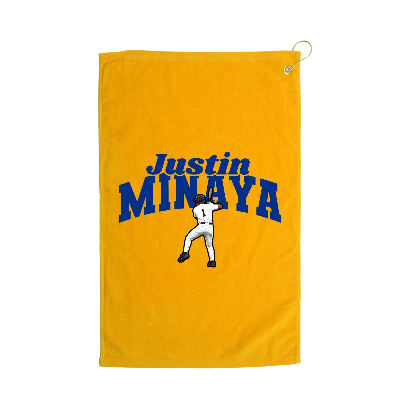 Golf Towel — Signature Arch in Gold