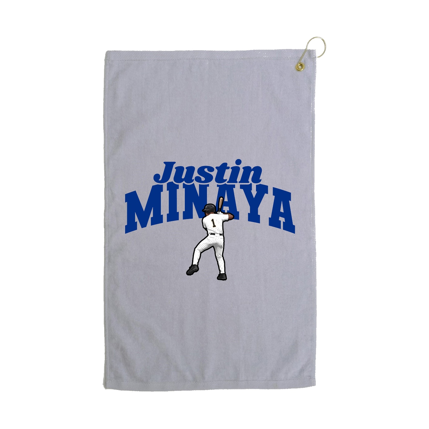Golf Towel — Signature Arch in Grey