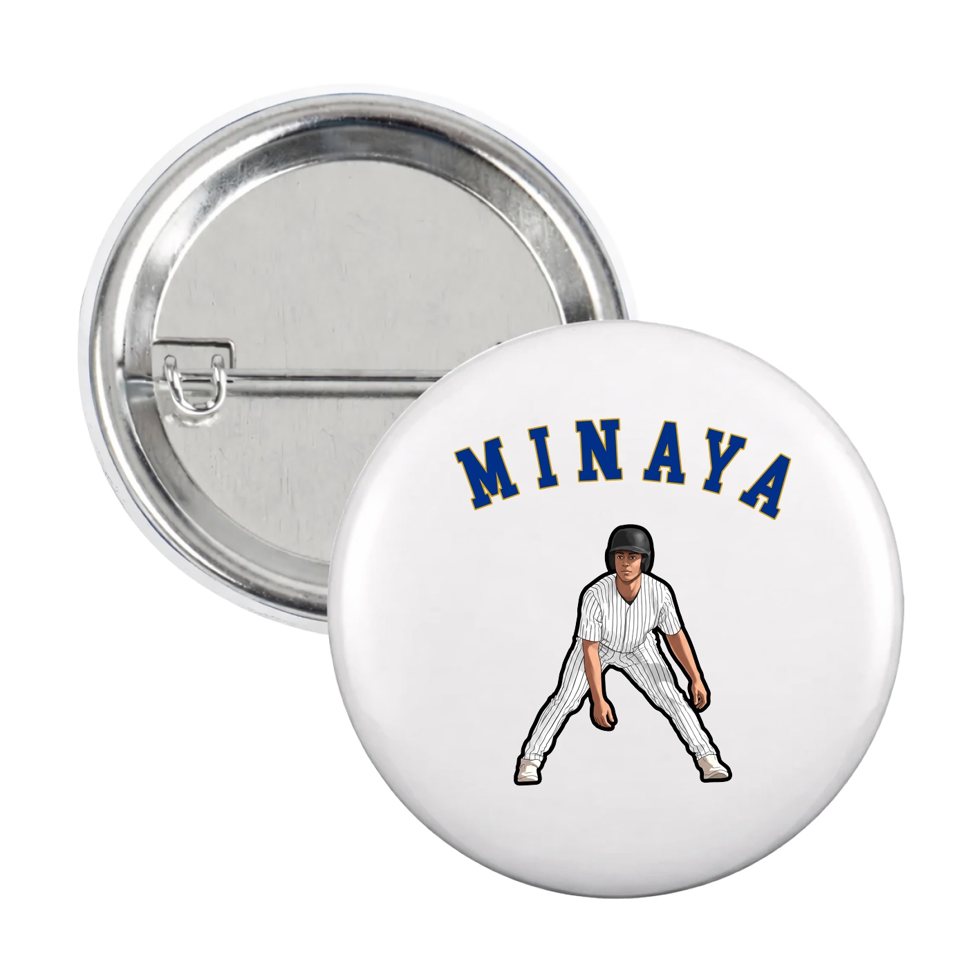 Game Day Button — Shirsey Arch in White