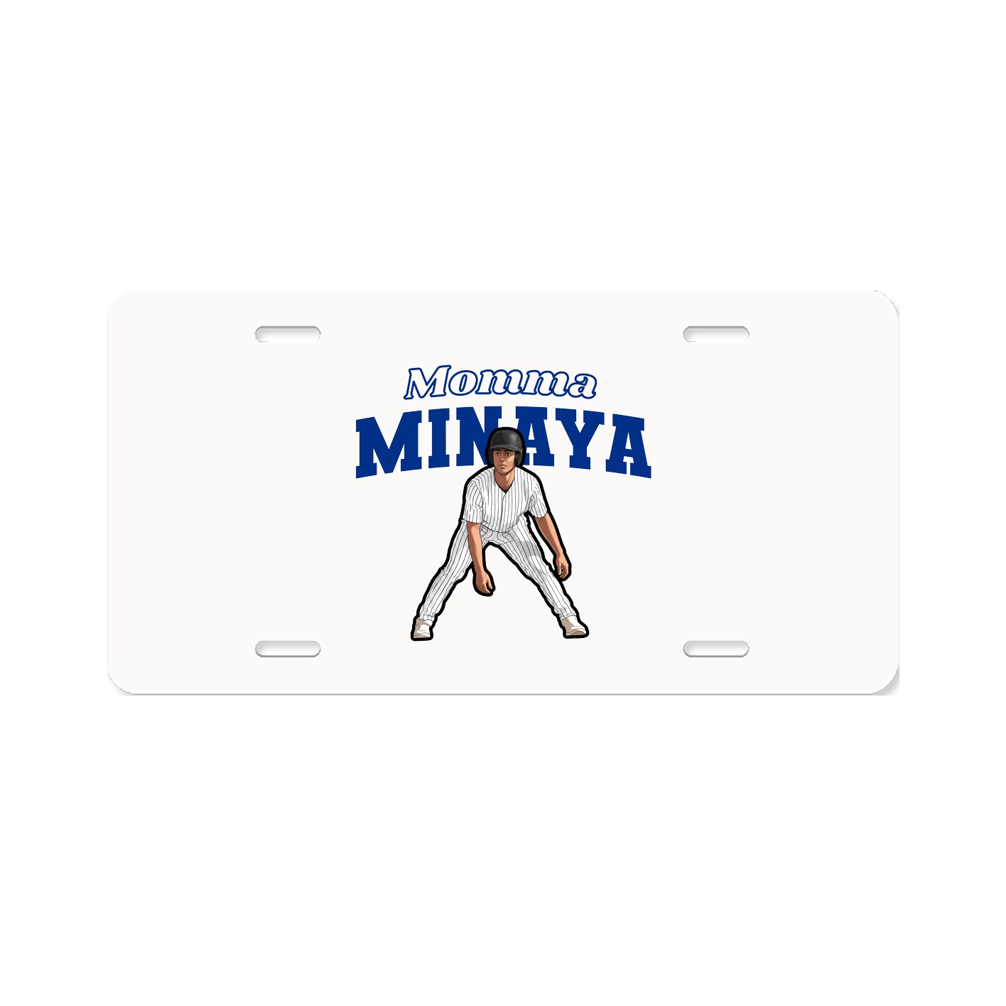 License Plate — Mothers Day Block in Classic